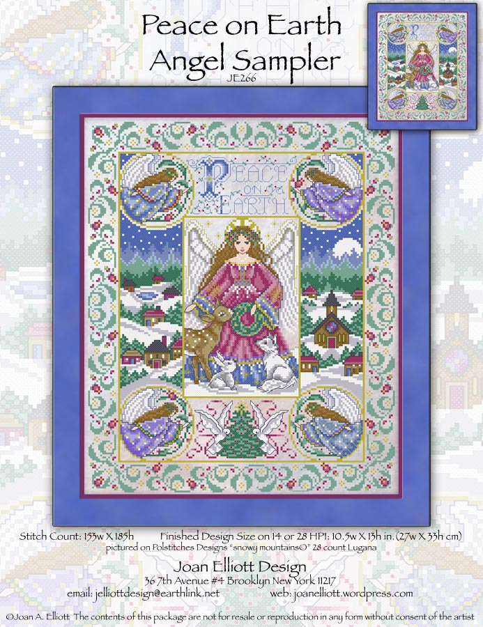 (image for) Peace On Earth Angel Sampler